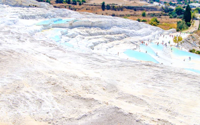 From Antalya or Kemer: Pamukkale and Hierapolis Guided Day Trip with Lunch