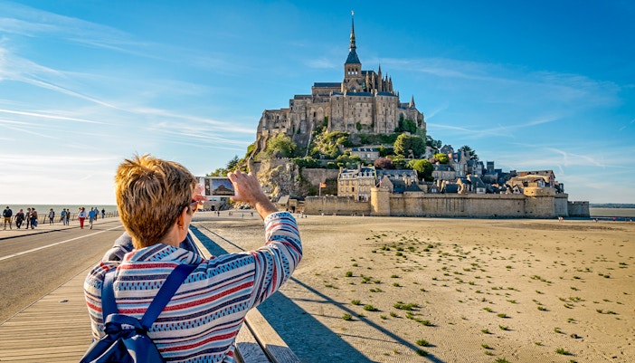 Mont Saint Michel during september