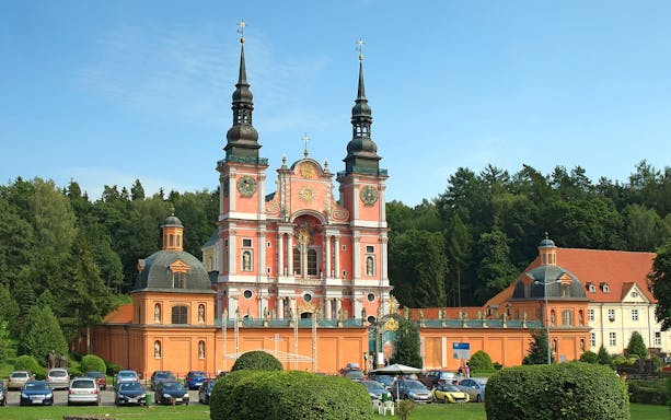 Wolf's Lair ruins and Swieta Lipka church on Warsaw small-group tour with lunch.
