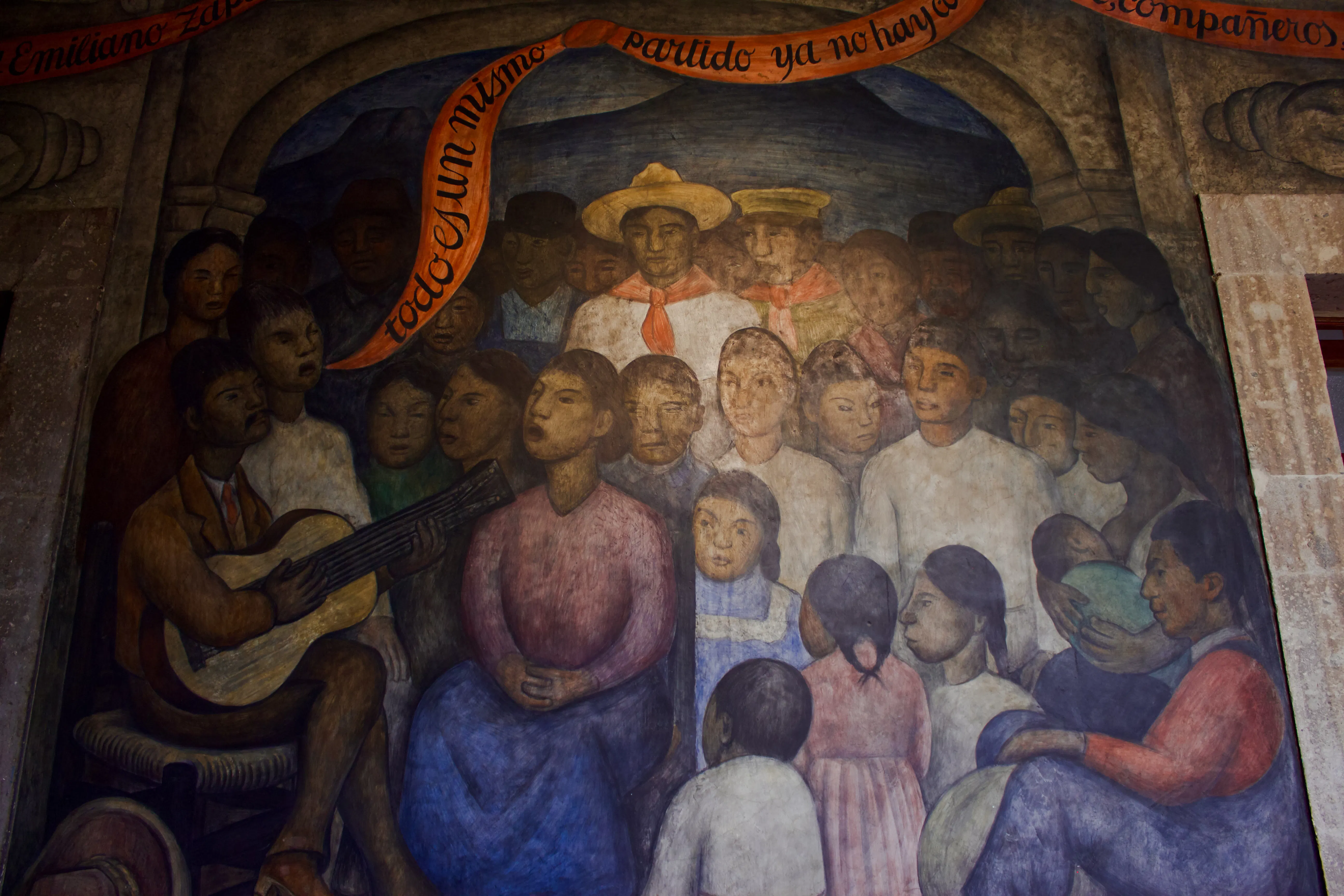geführte tour durch das museum für mexikanische wandmalerei-7