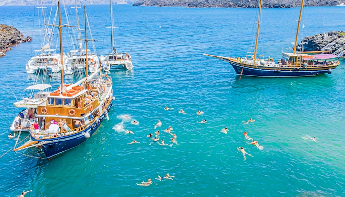 Santorini Sightseeing Cruise - Hot Springs