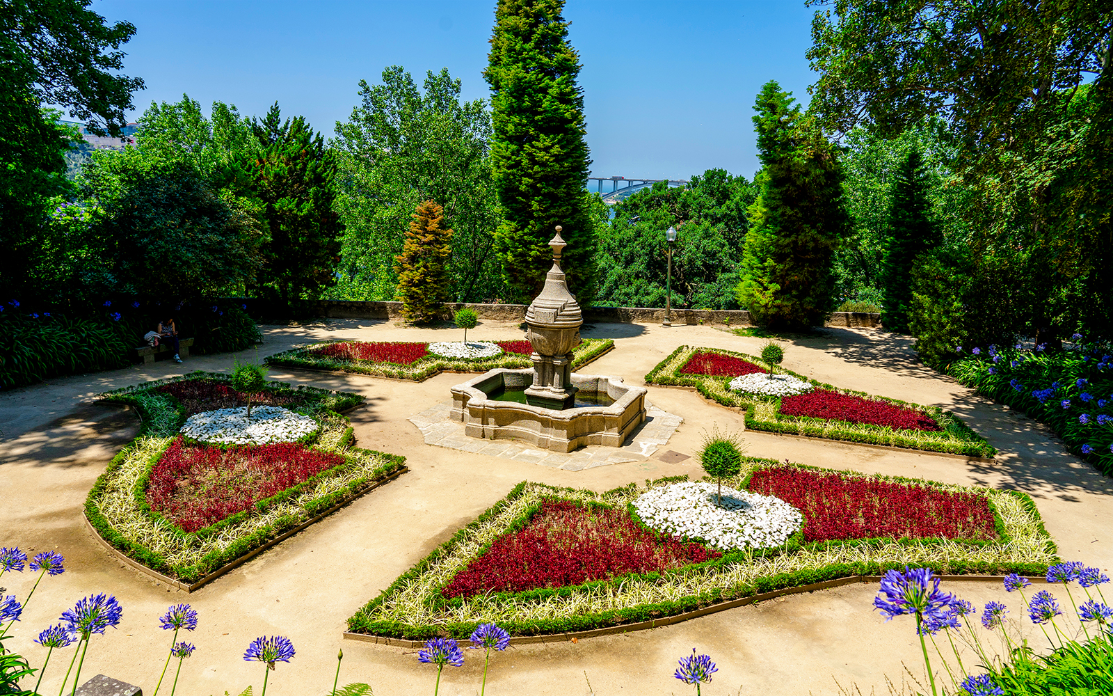 Trädgårdarna i Palácio de Cristal