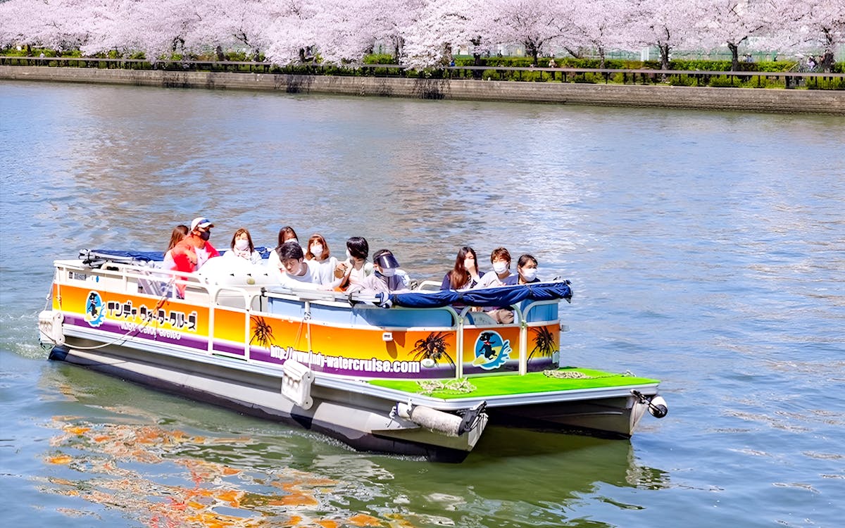 1-hr osaka indy cruise with cherry blossom view-2 1-hr osaka indy cruise with cherry blossom view-2