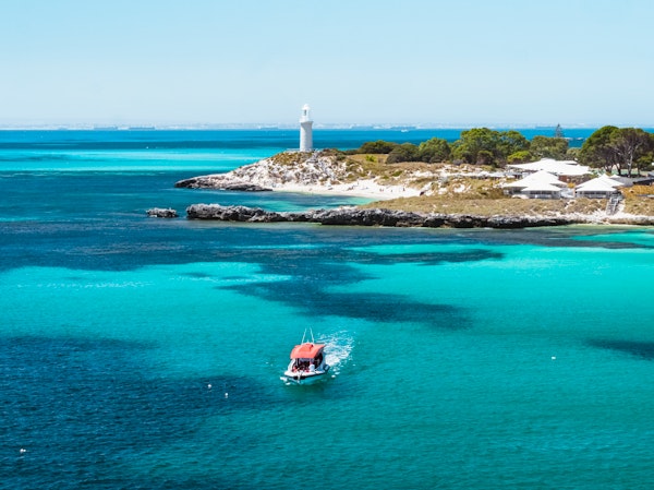 From Perth: Rottnest Island Return Ferry with Swan River Commentary