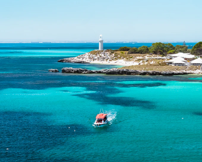 From Perth: Rottnest Island Return Ferry with Swan River Commentary