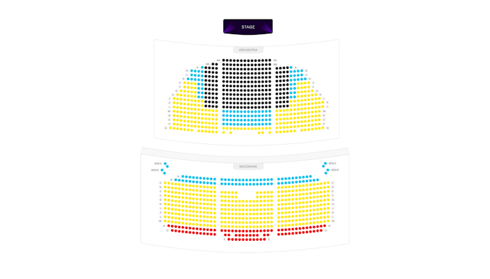 Nederlander Theatre Seating Chart