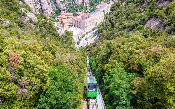From Barcelona: Montserrat Monastery & Black Madonna With Train Tickets & Audio Guide 
