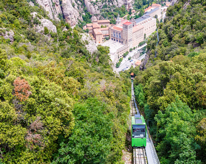 From Barcelona: Montserrat Monastery & Black Madonna With Train Tickets & Audio Guide