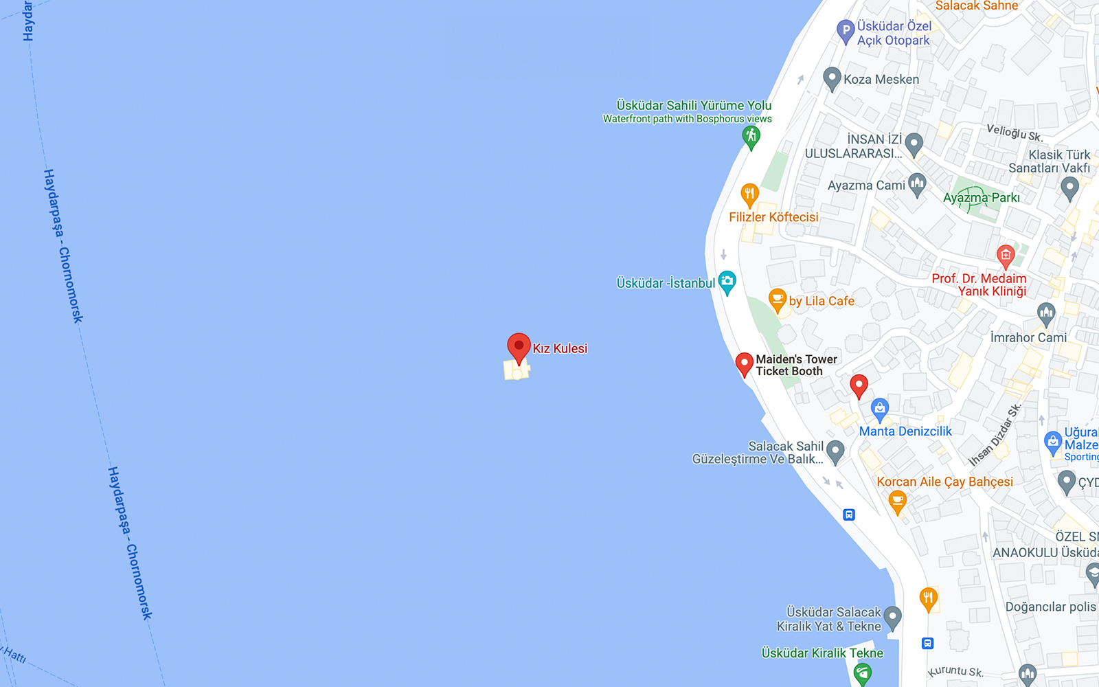 How to Reach the Maiden's Tower?