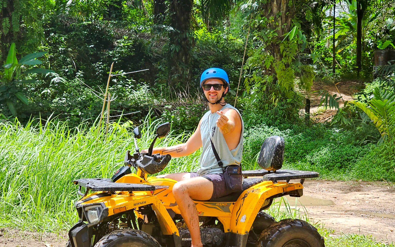 From Phuket: Private Khao Lak Day Trip with Bamboo Rafting, ATV Ride and Lunch Image 2