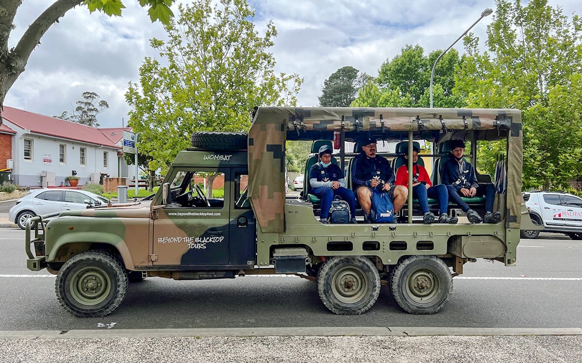 3-hour guided army truck tour of blue mountains-2 3-hour guided army truck tour of blue mountains-2