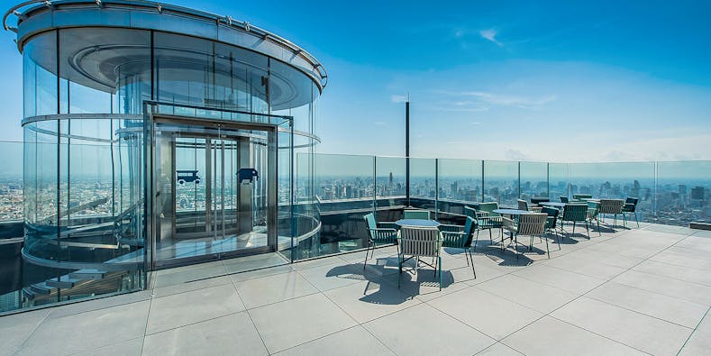 Mahanakhon SkyWalk Aussichtsplattform