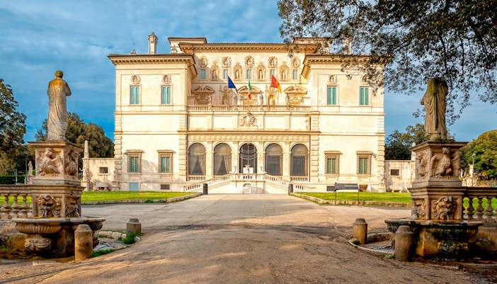 Villa Borghese Pinciana in Rome, Italy