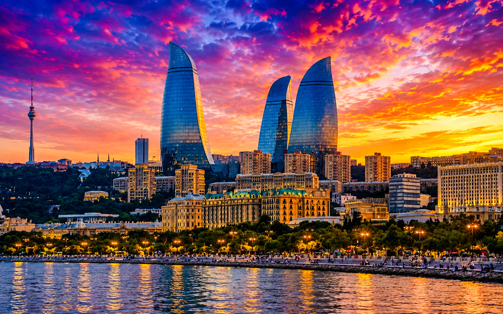 Baku Walking Tour: Old City & Modern Baku