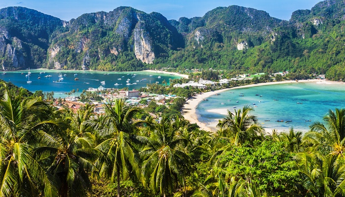 The view from 'Phi Phi Viewpoint'
