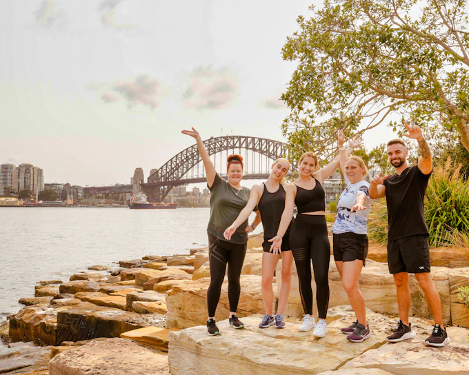 Sydney Harbour Sights Running Tour with Coffee and Ferry