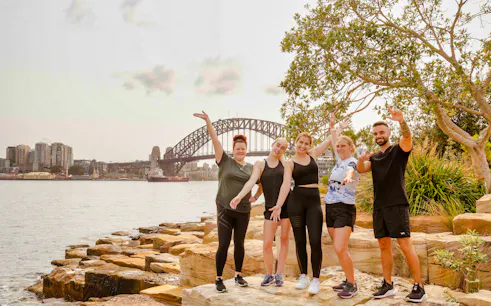 passeio a pé pelas atrações do porto de sydney com café e balsa-1