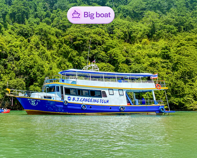 From Phuket: James Bond Island & Phang Nga Bay Bioluminescence Tour with Meals & Transfers