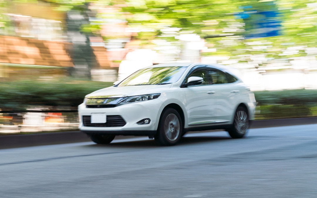 by a car and 45 minutes