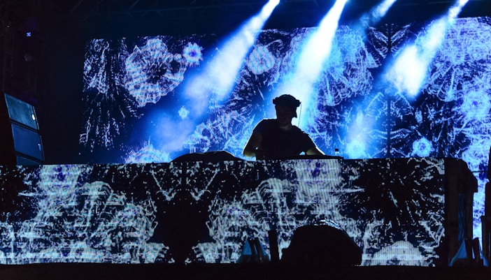dj playing at northern lights festival