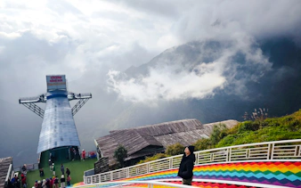 from sapa town: rong may glass bridge and silver waterfall tour-4