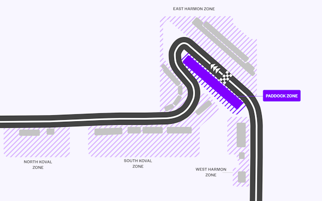 Bancadas da F1 Las Vegas