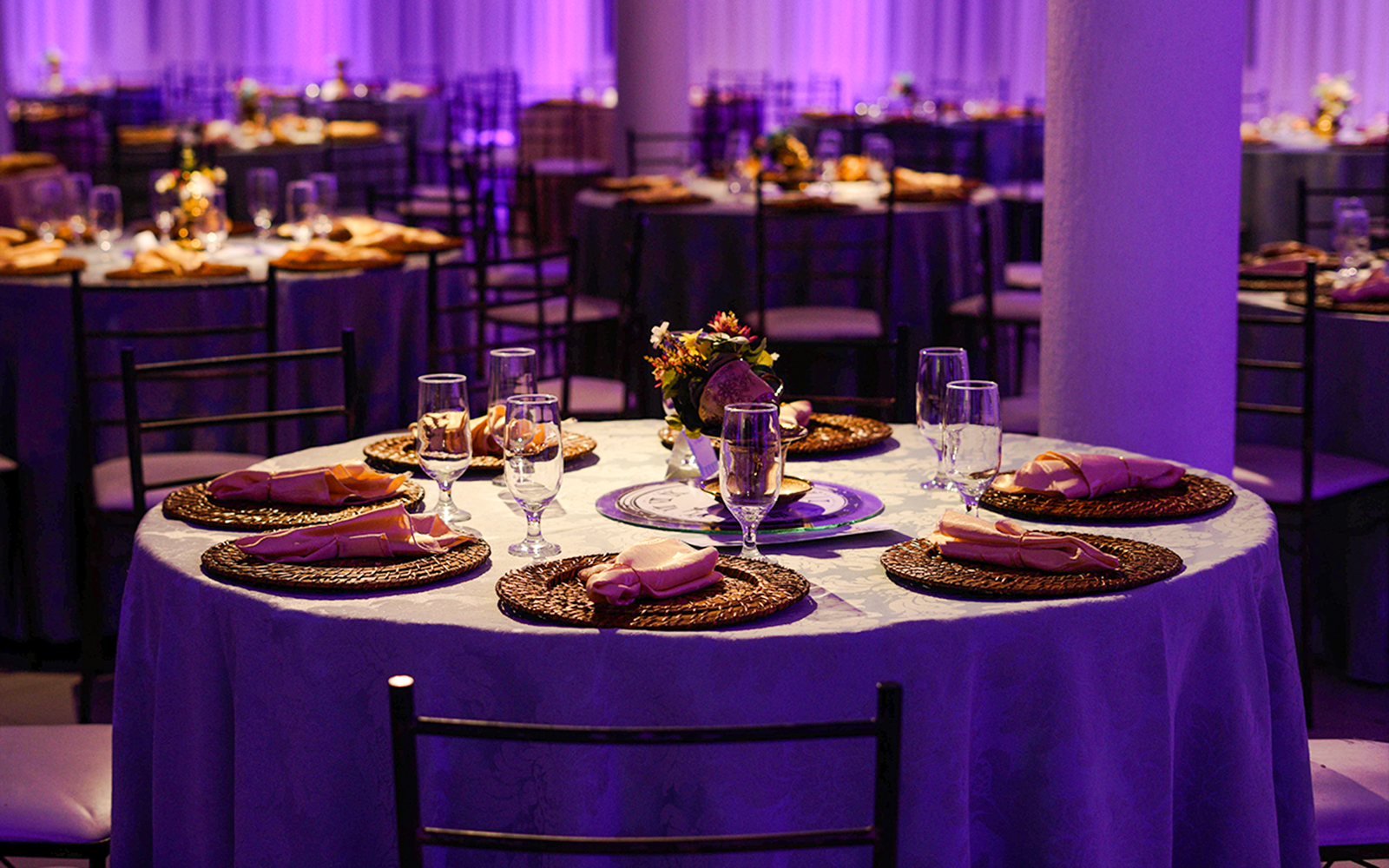 Table set for dinner