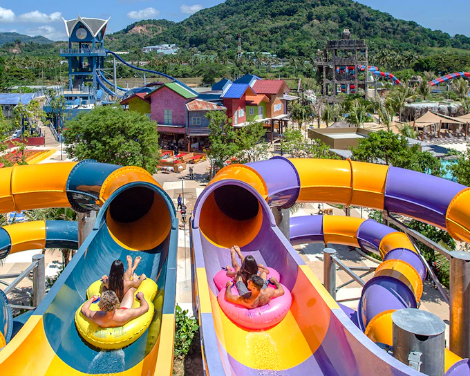 Andamanda Water Park with Shared Transfers: Family Offer Tickets – Group of 4 & More
