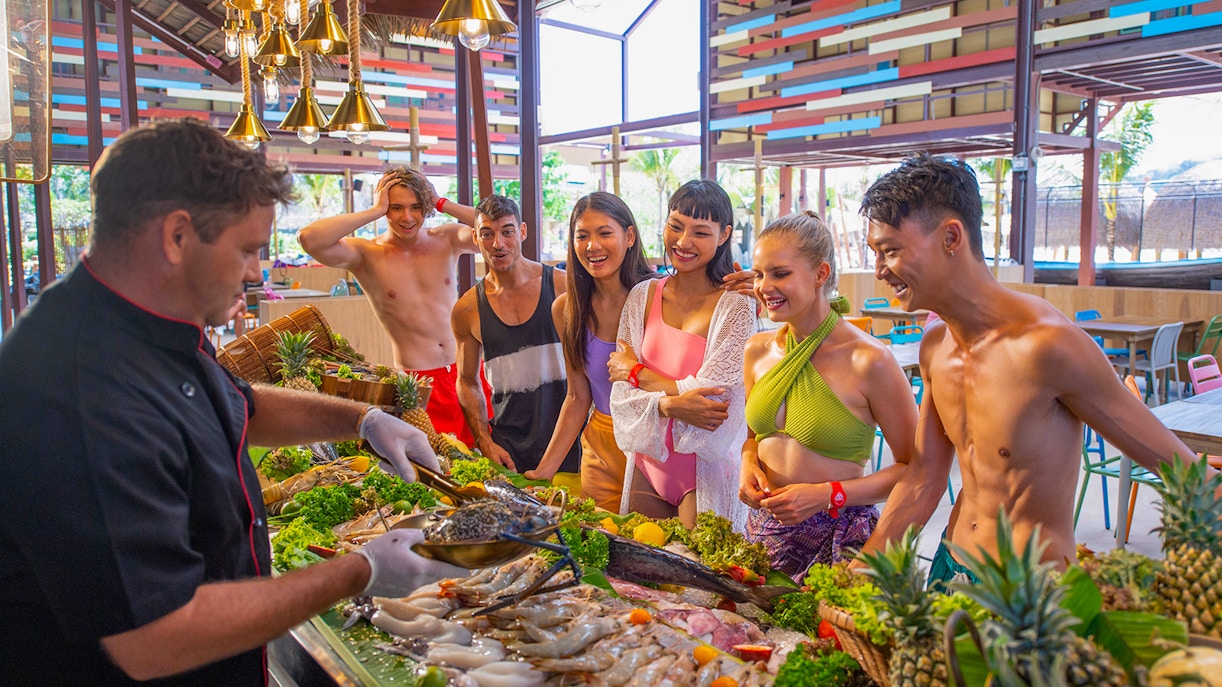 A praia tropical, Andamanda Phuket