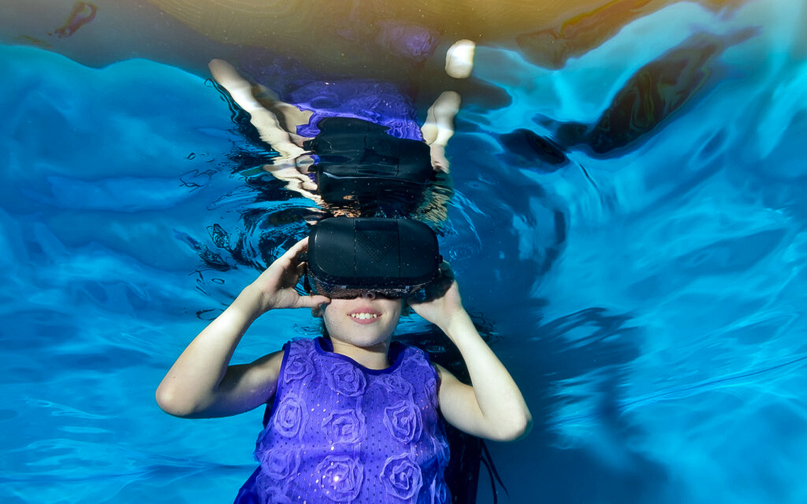 Virtual reality slides