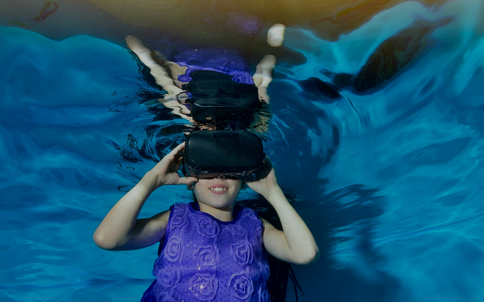 Virtual reality slides