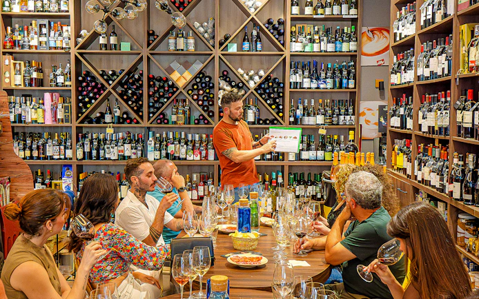 Málaga Andalusian Wine Tasting with 5 Wines and Local Bites