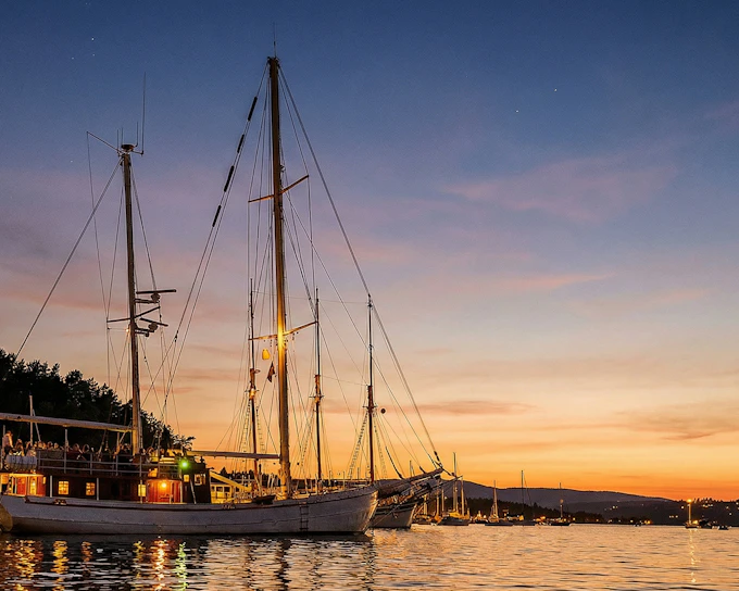 Oslo: Oslofjord Seafood Dinner Cruise on Sailing Ship