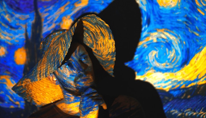 Light Art Museum Budapest- Starry Night Symphony