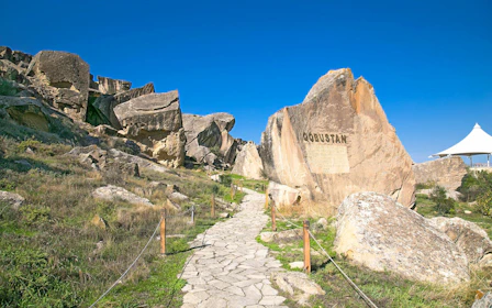 From Baku: Gobustan & Absheron Guided Day Tour with Historical Sites & Nature Highlights