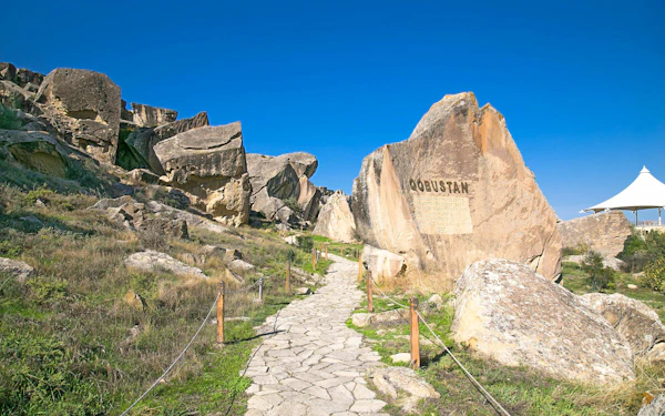 From Baku: Gobustan & Absheron Guided Day Tour with Historical Sites & Nature Highlights