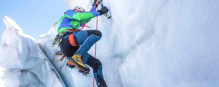 ice climbing