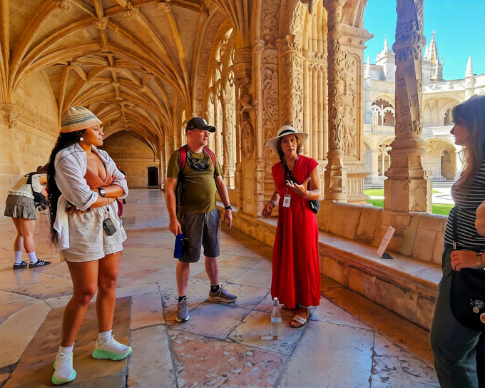 Belém Private Guided Tour with Hotel Transfers and Jerónimos Monastery Entry