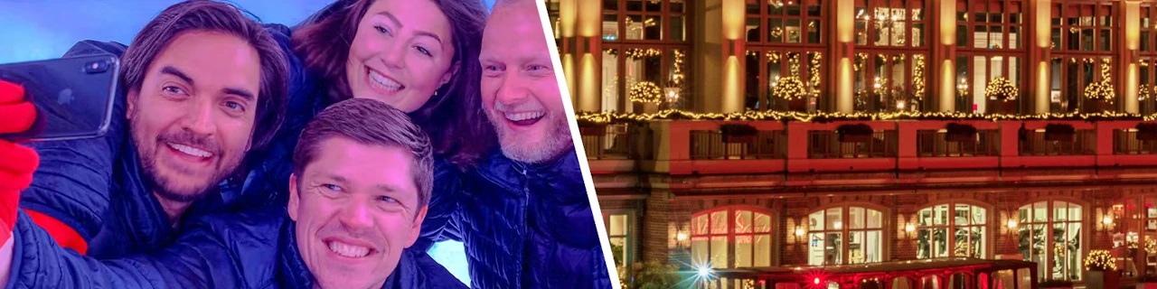 In un'unica combo: Biglietti Salta la Fila per Amsterdam Icebar + Crociera di 75 minuti per piccoli gruppi al Festival delle Luci di Amsterdam