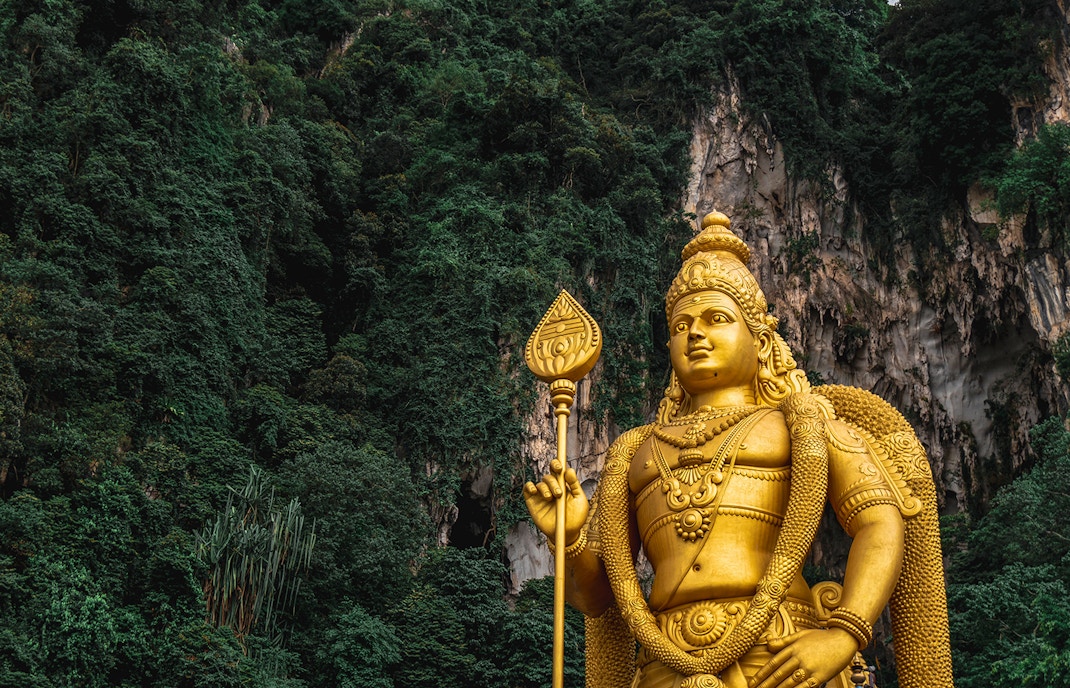 Lord Murugan statue
