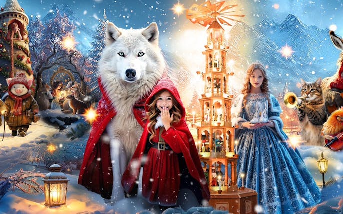 Tokyo Christmas Market 2024 in Jingu Gaien with festive characters and decorations.