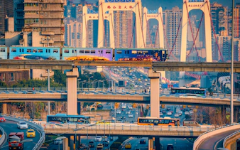 geführte tour zu den highlights der stadt chongqing auf englisch: bahnhof liziba und ciqikou-2