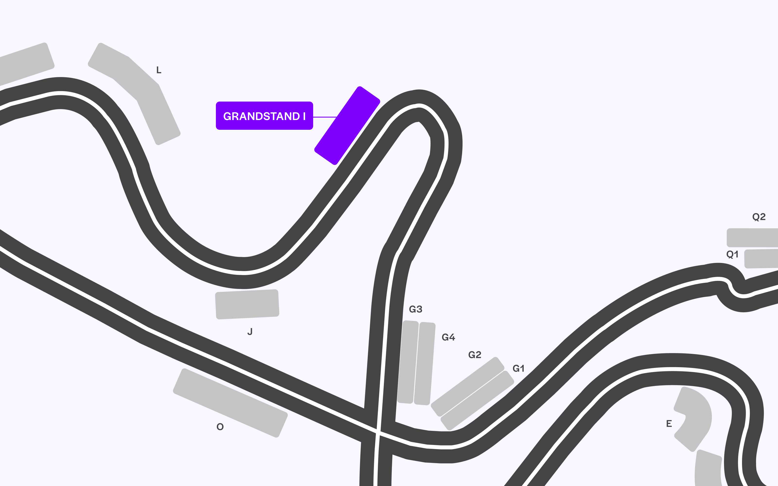 F1 Japanese GP Grandstands