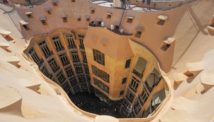 Casa Mila Architecture - Patios