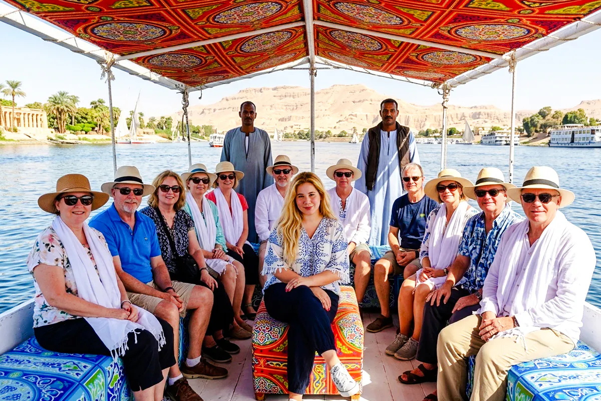 luxor: passeio particular de feluca pelo nilo com traslados de ida e volta do hotel-1