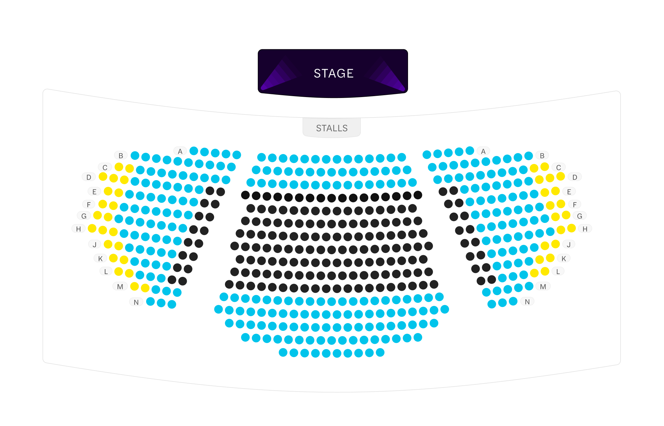 London Coliseum Stalls Seating Plan