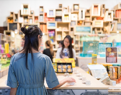 Gift shop Madame Tussauds London