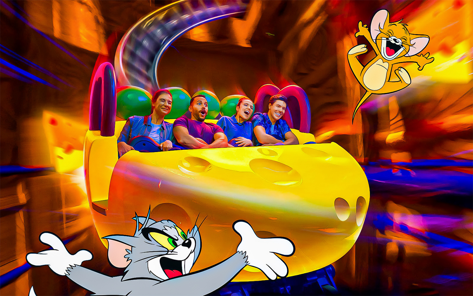 Warner bros. Rides & Attractions