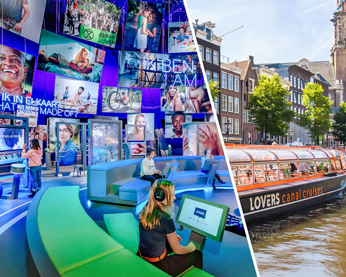 Combo: NEMO Science Museum Tickets + Amsterdam Canal Cruise
