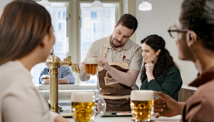 Prague beer tasting tour with traditional Czech brews and local brewery visit.